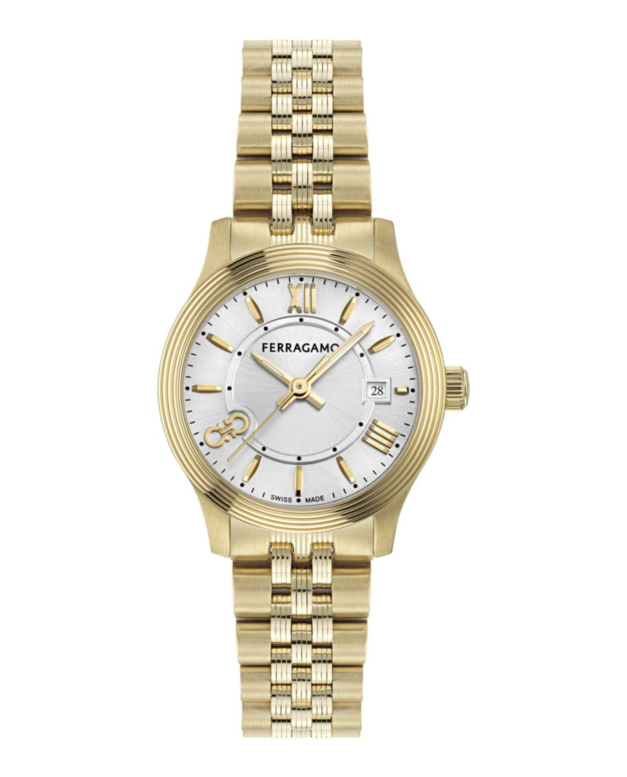 Ferragamo Duo Bracelet Watch With Swiss Quartz Movement