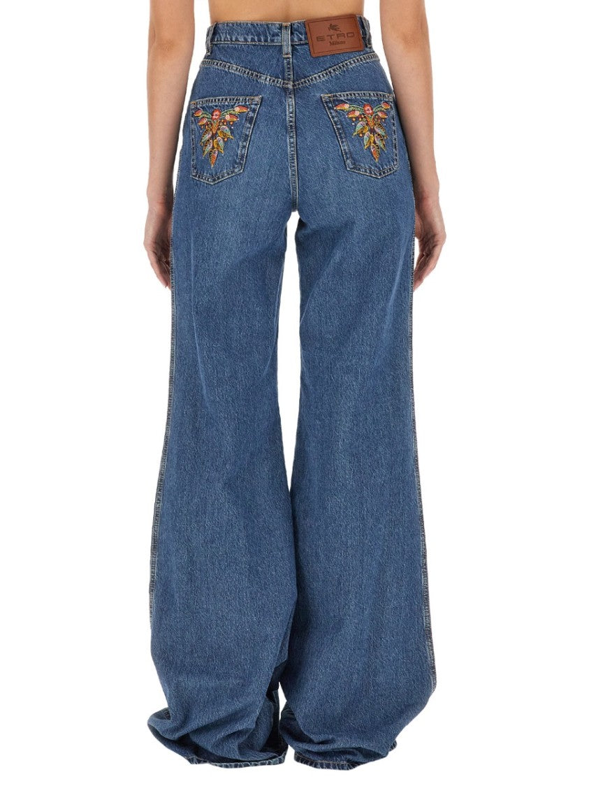Etro High-Waisted Skinny Fit Jeans