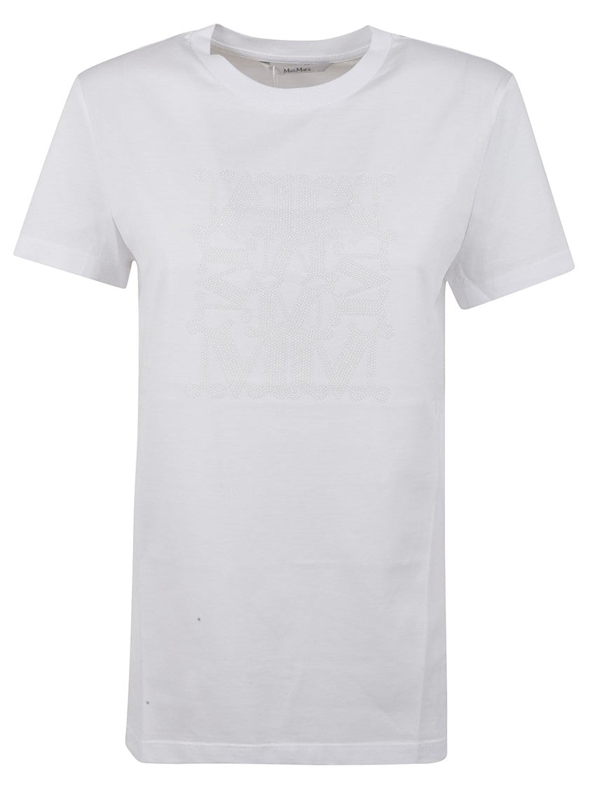 Max Mara Classic White Short-Sleeve T-Shirt