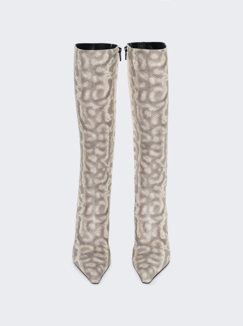 Alexander Wang Vivica 85 Knee High Boot Natural