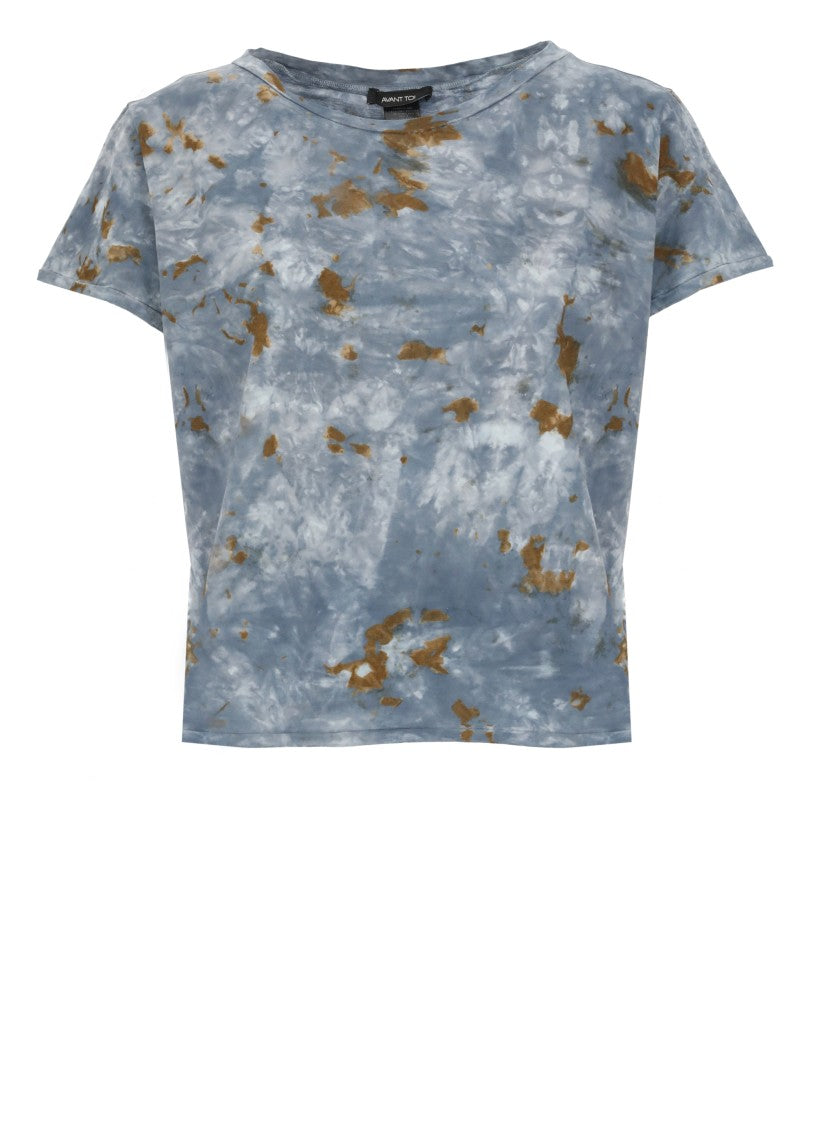 Avant Toi Cotton Sweater With Contrasting Pattern