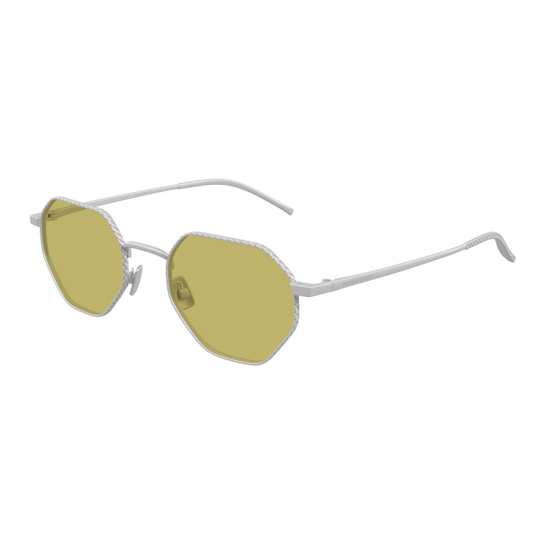 Bottega Veneta Bv1471s Geometric Octagonal Frame Sunglasses