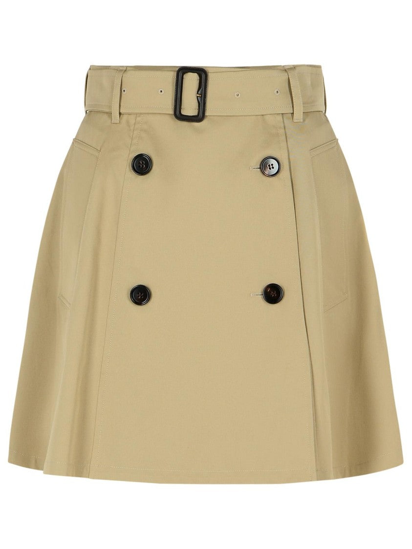 Burberry 'Quill' Cotton Skirt
