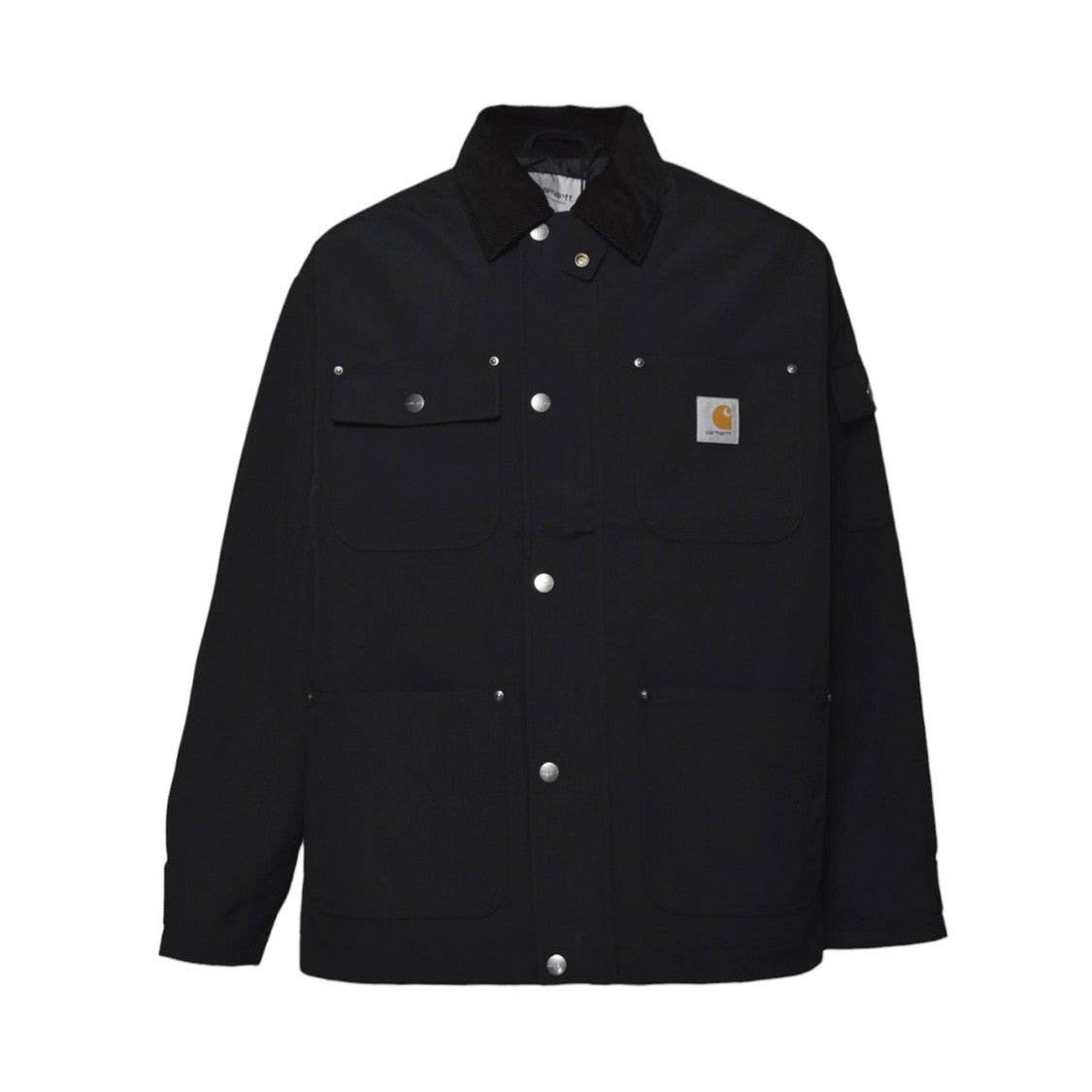Carhartt Wip Black Cotton Clapton Jacket