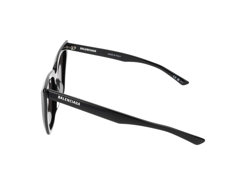 Balenciaga Black Bb0046s Acetate Oversized Square Frame Sunglasses