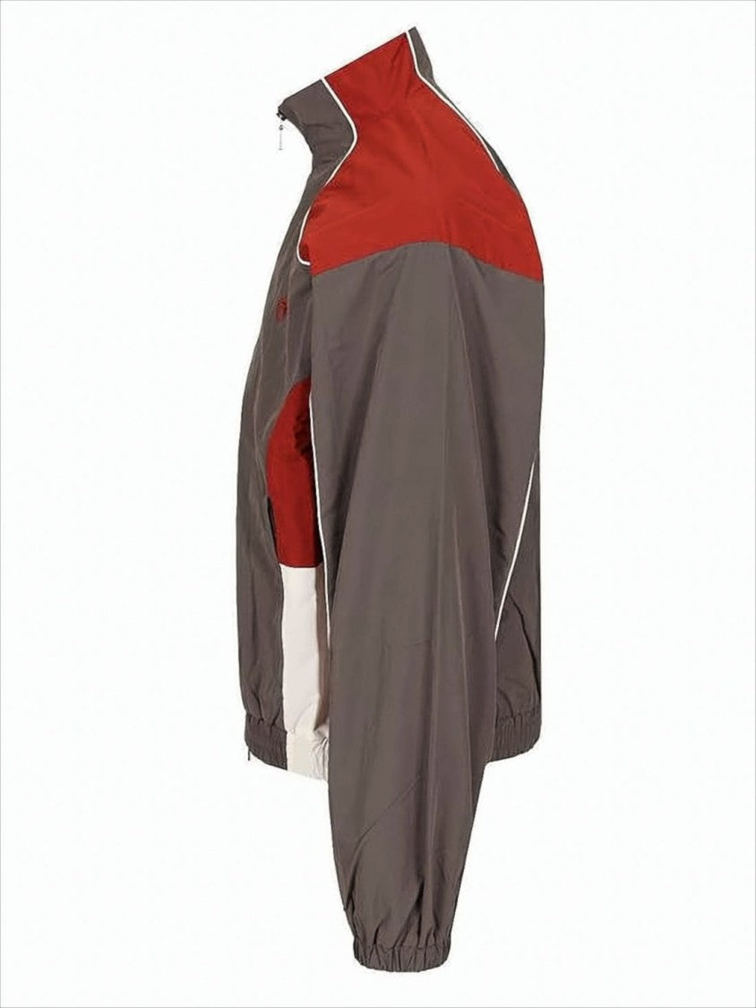 Ambush Sporty Nylon Jacket With Color-Block Design