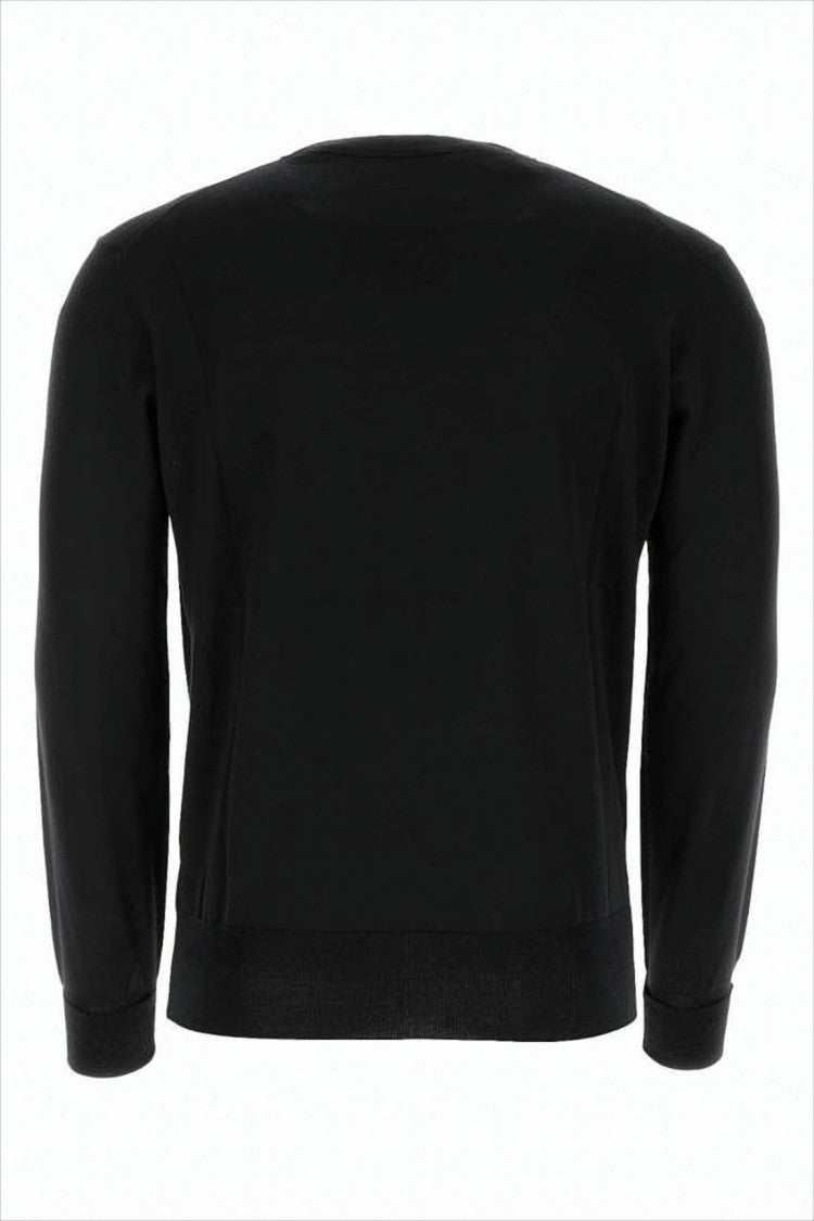 Pt Torino Classic Crew Neck Sweater With Ribbed Detailing