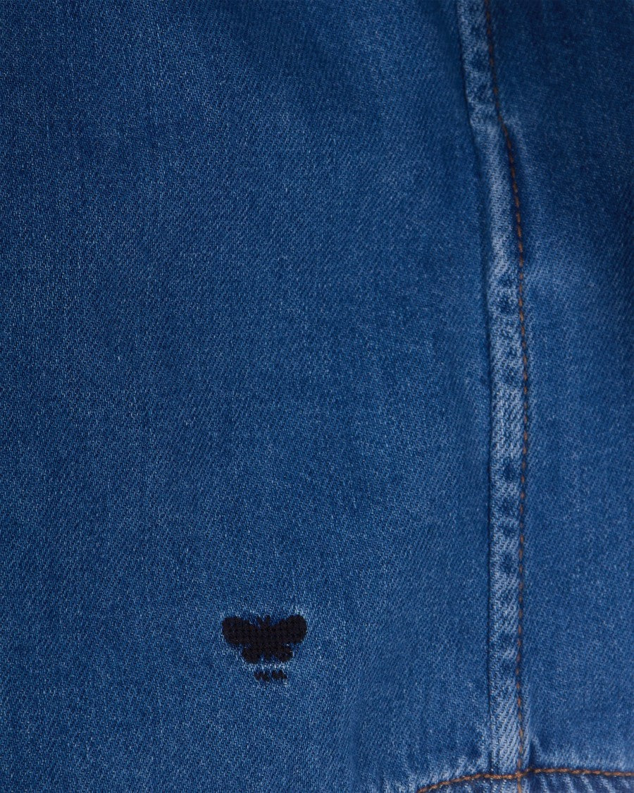 Max Mara Medium Blue Oversized Shirt
