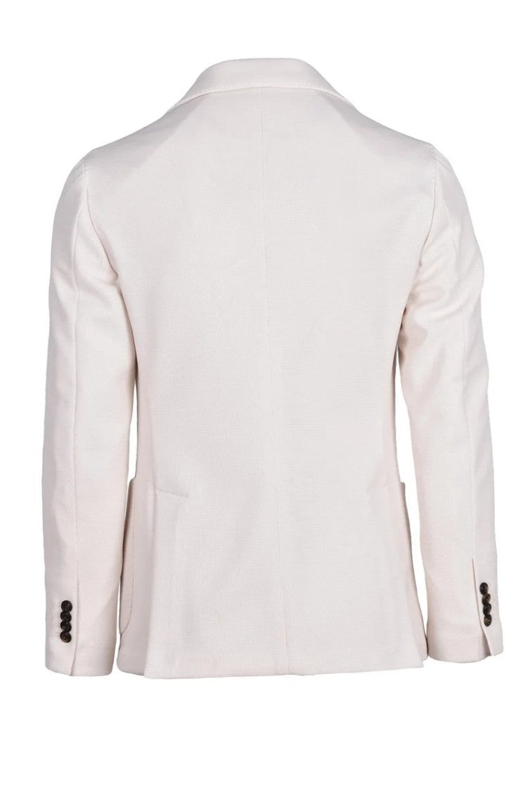 Luca Bertelli Rounded Jacket - White