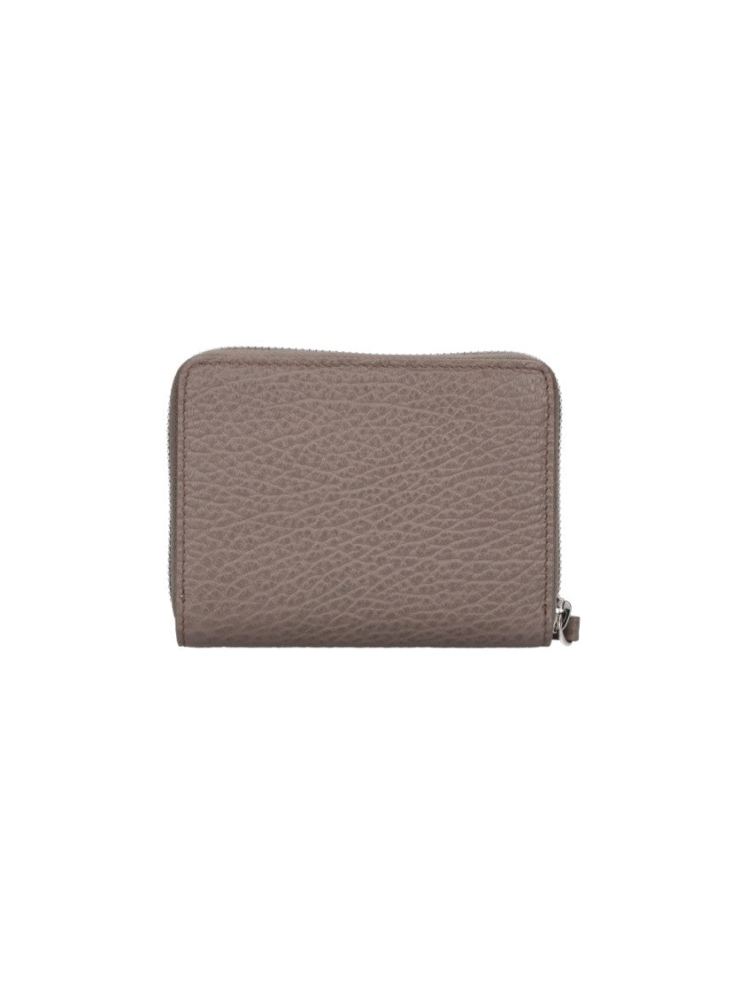 Maison Margiela Taupe Four Stitches Leather Wallet