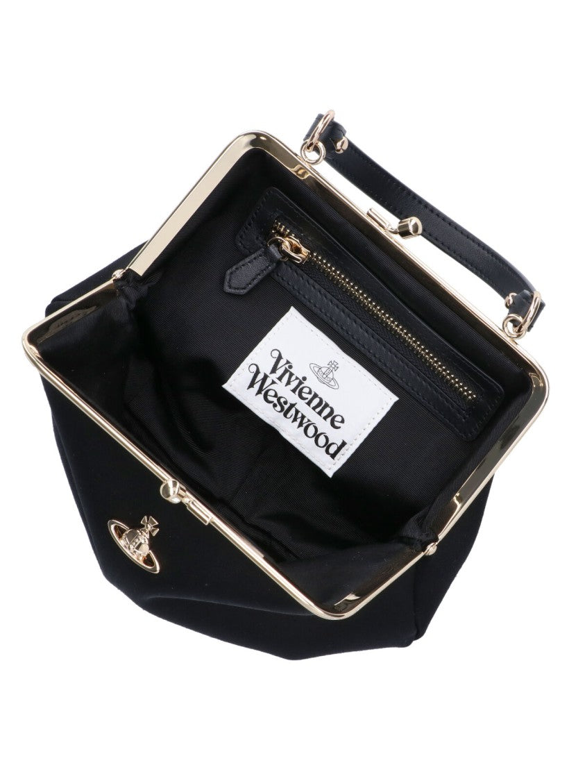 Vivienne Westwood "Granny Frame" Handbag – Black