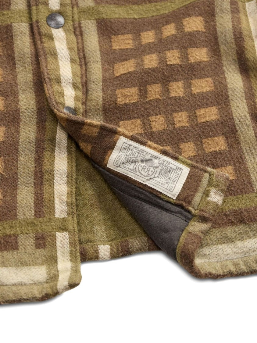 Polo Ralph Lauren Brushed Jacquard Cotton Checked Shirt