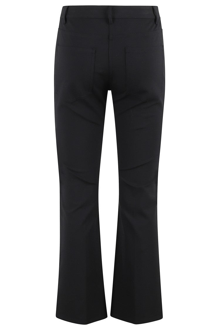 Theory High-Waisted Cropped Pants With Five-Pocket Design