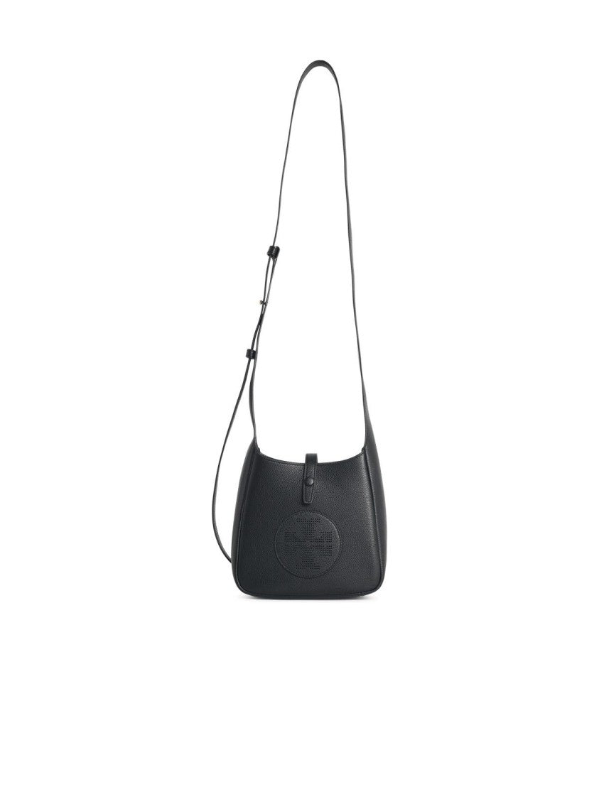 Tory Burch Medium 'Miller Swing' Black Leather Crossbody Bag