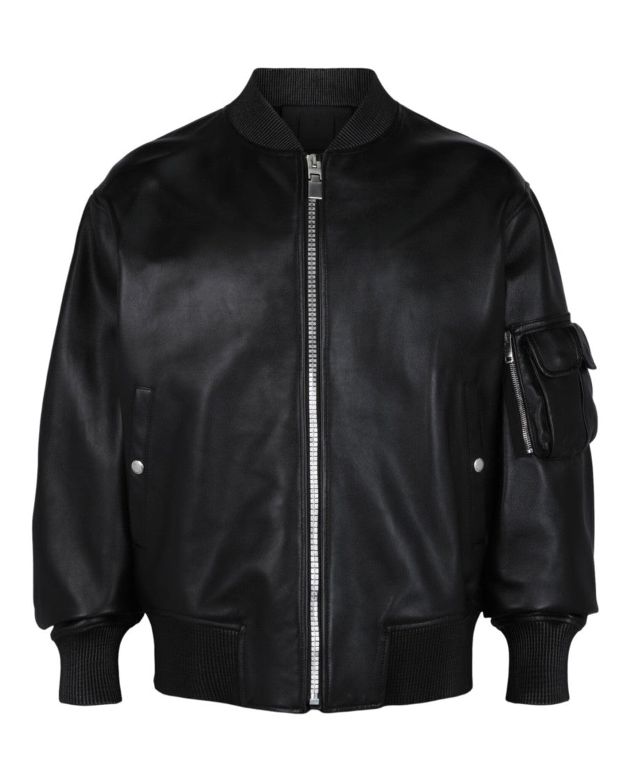 Givenchy Leather Bomber Jacket