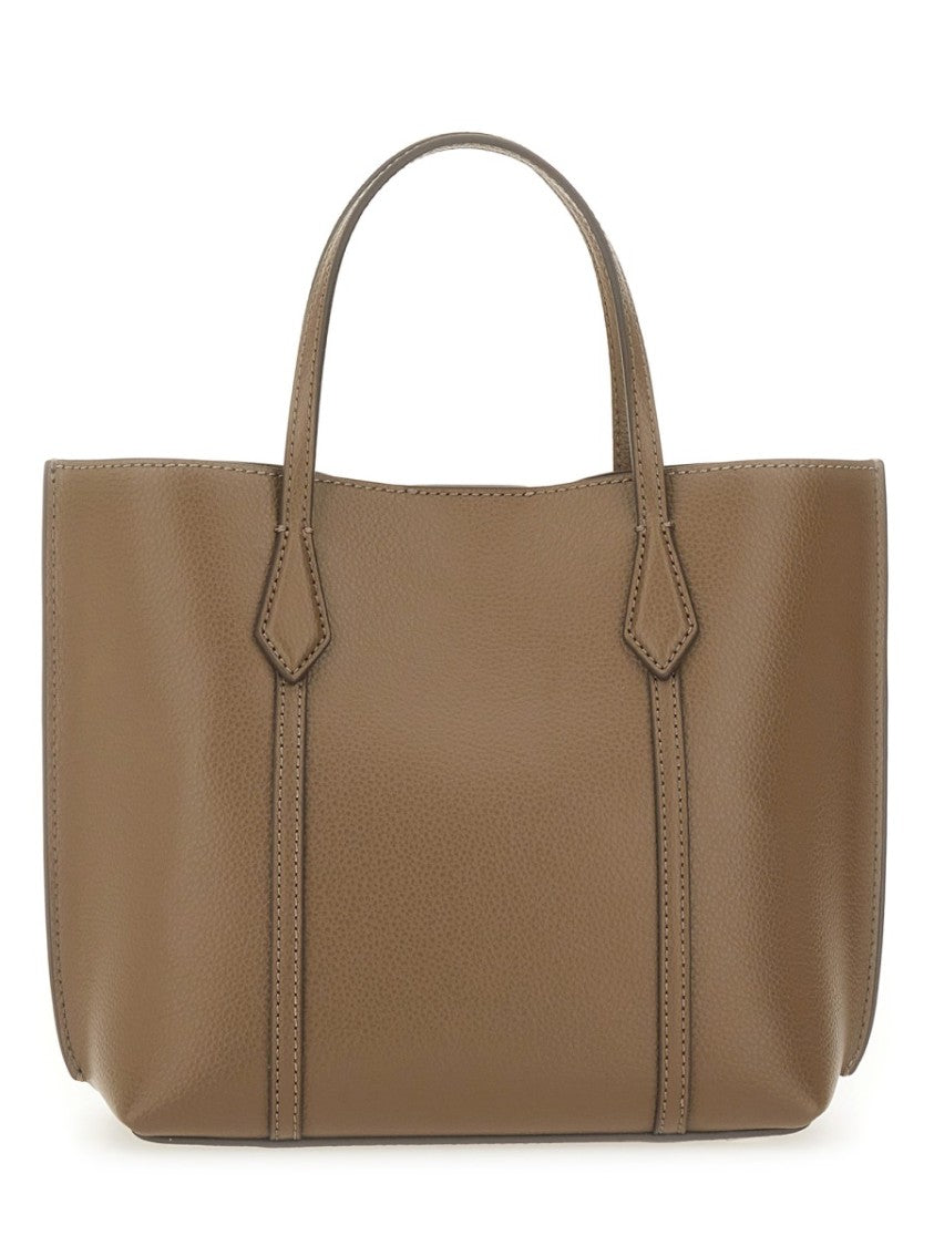 Tory Burch Perry Structured Stitched Detail Handbag