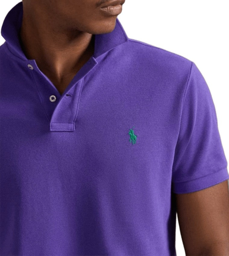 Polo Ralph Lauren Chalet Purple Slim-Fit Polo Shirt
