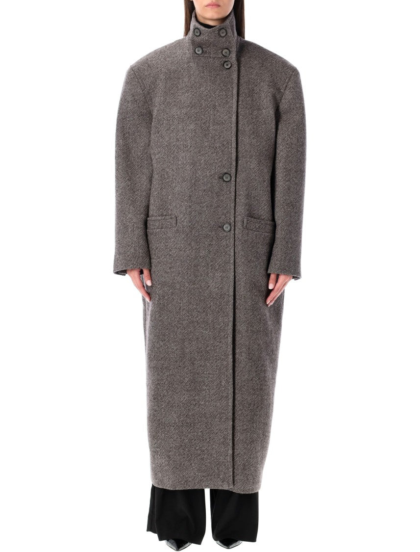 Magda Butrym Single Breast Long Coat