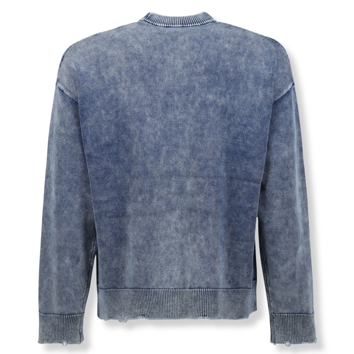 Diesel Textured Knit Cotton Pullover