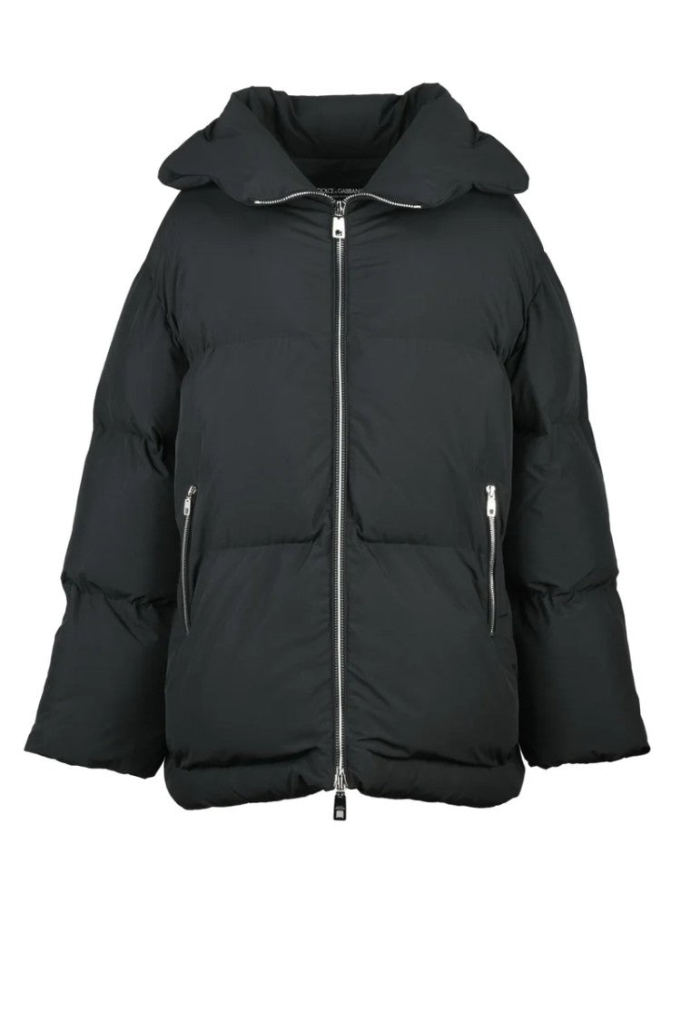 Dolce & Gabbana Oversized Down Jacket - Black
