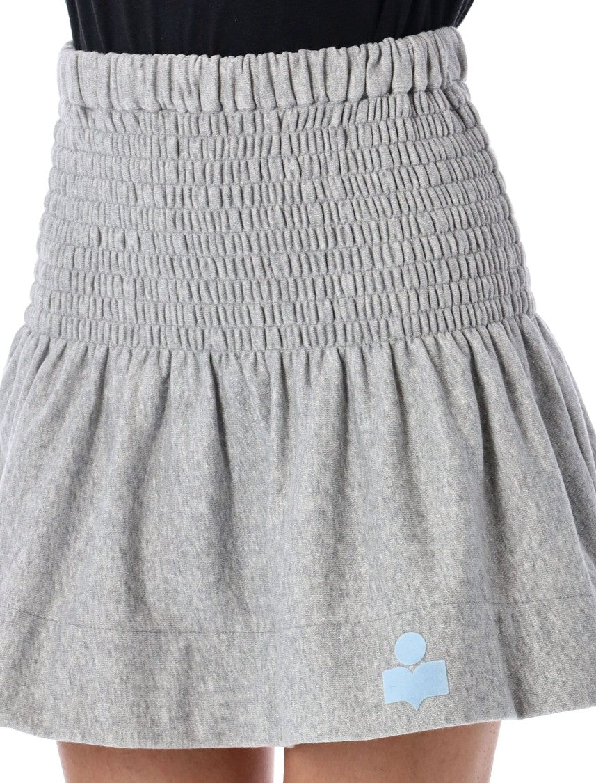 Isabel Marant Étoile Pacifica High Waisted Fleece Mini Skirt