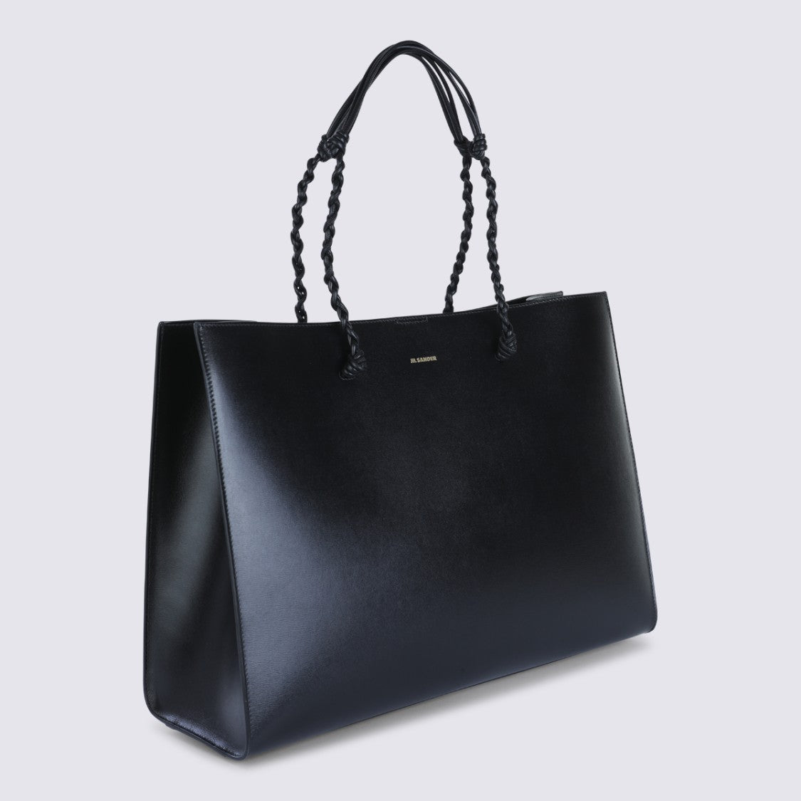 Jil Sander Black Leather Crossbody Bag