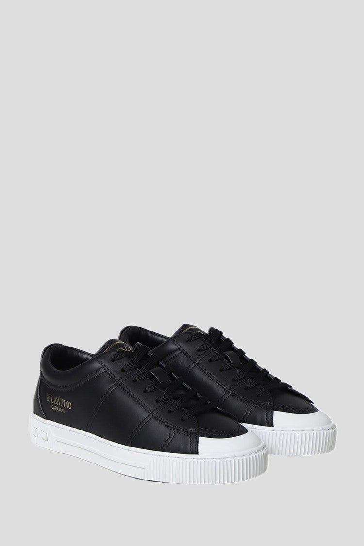 Valentino Black Low-Top Sneakers