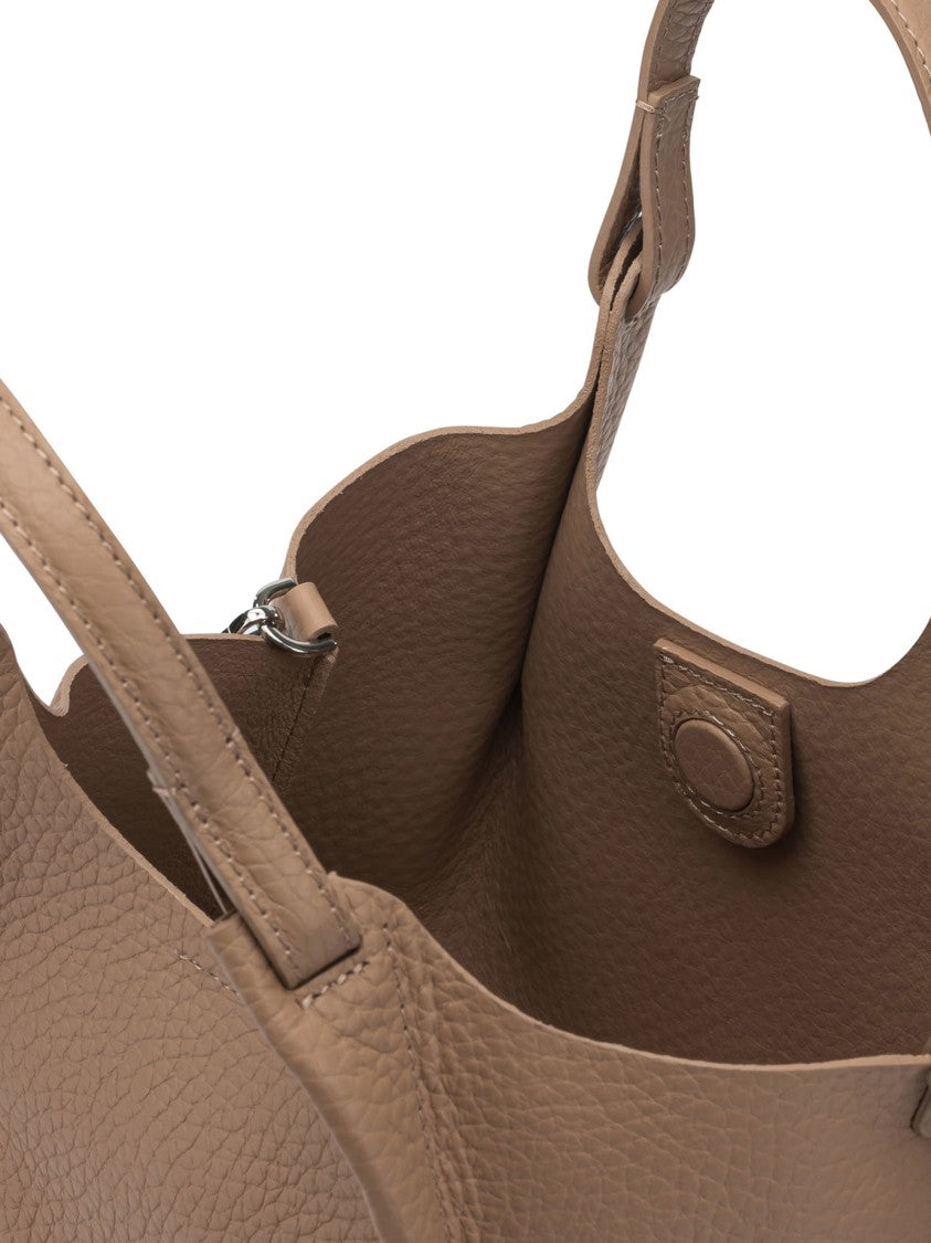 Gianni Chiarini Textured Leather Shoulder Bag With Slouchy Silhouette