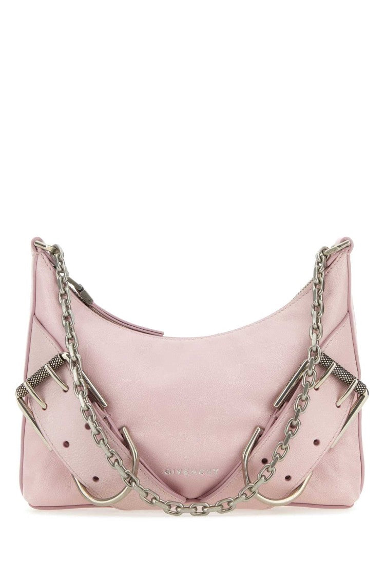 Givenchy Pastel Pink Leather Voyou Boyfriend Party Shoulder Bag
