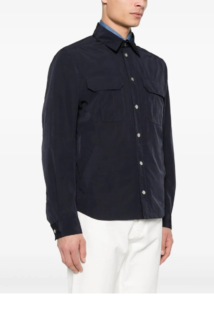 Brunello Cucinelli Classic Shirt Jacket With Button-Up Front