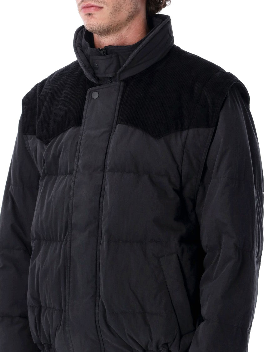Isabel Marant Dawson Quilted Cotton Down Jacket