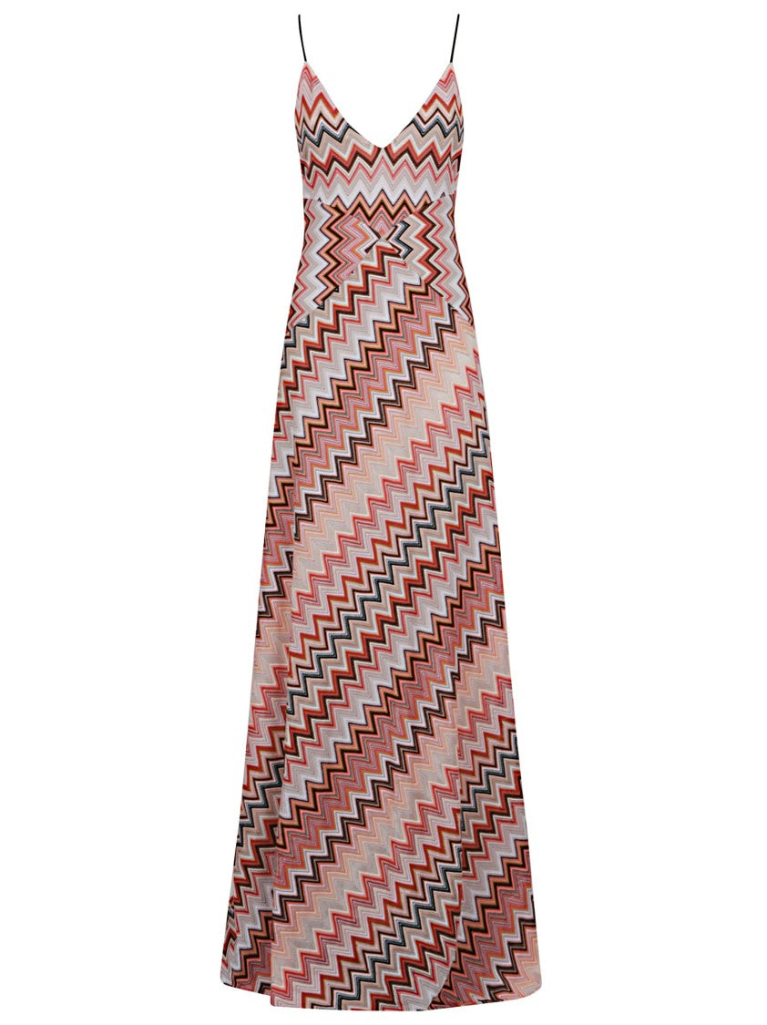 Missoni Fitted Sleeveless Long Dress