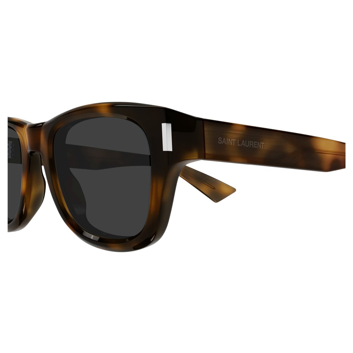 Saint Laurent Sl 801 Classic Tortoiseshell Square Frame Sunglasses