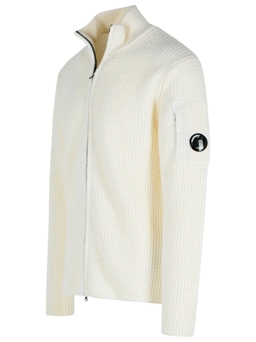 C.P. Company Ivory Wool Blend Sweater