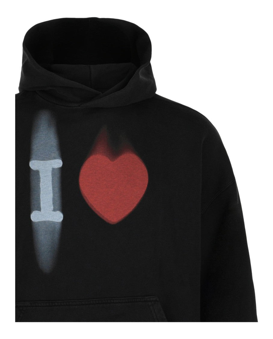 Balenciaga "I Love " Graphic Hoodie