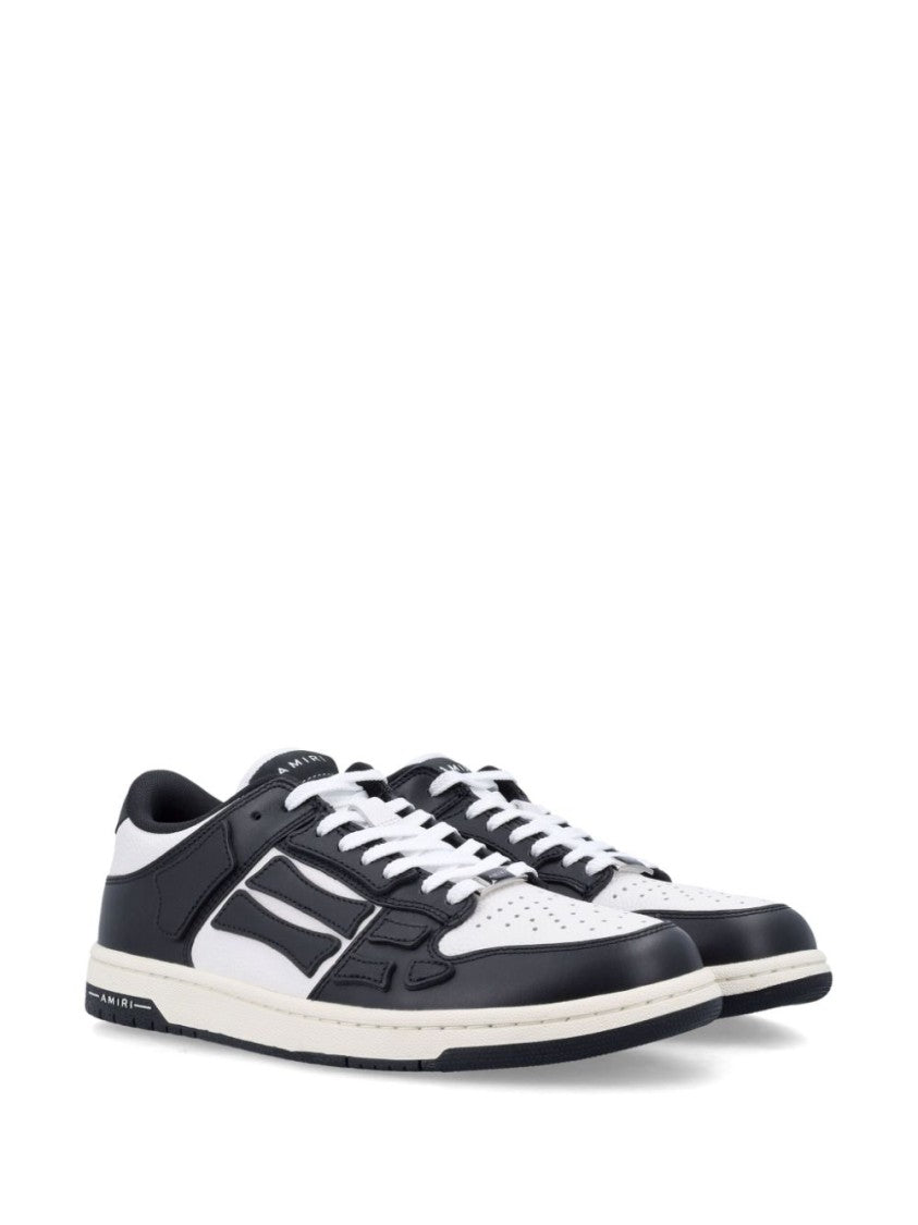 Amiri Leather Sneakers With Classic Lace-Up Design