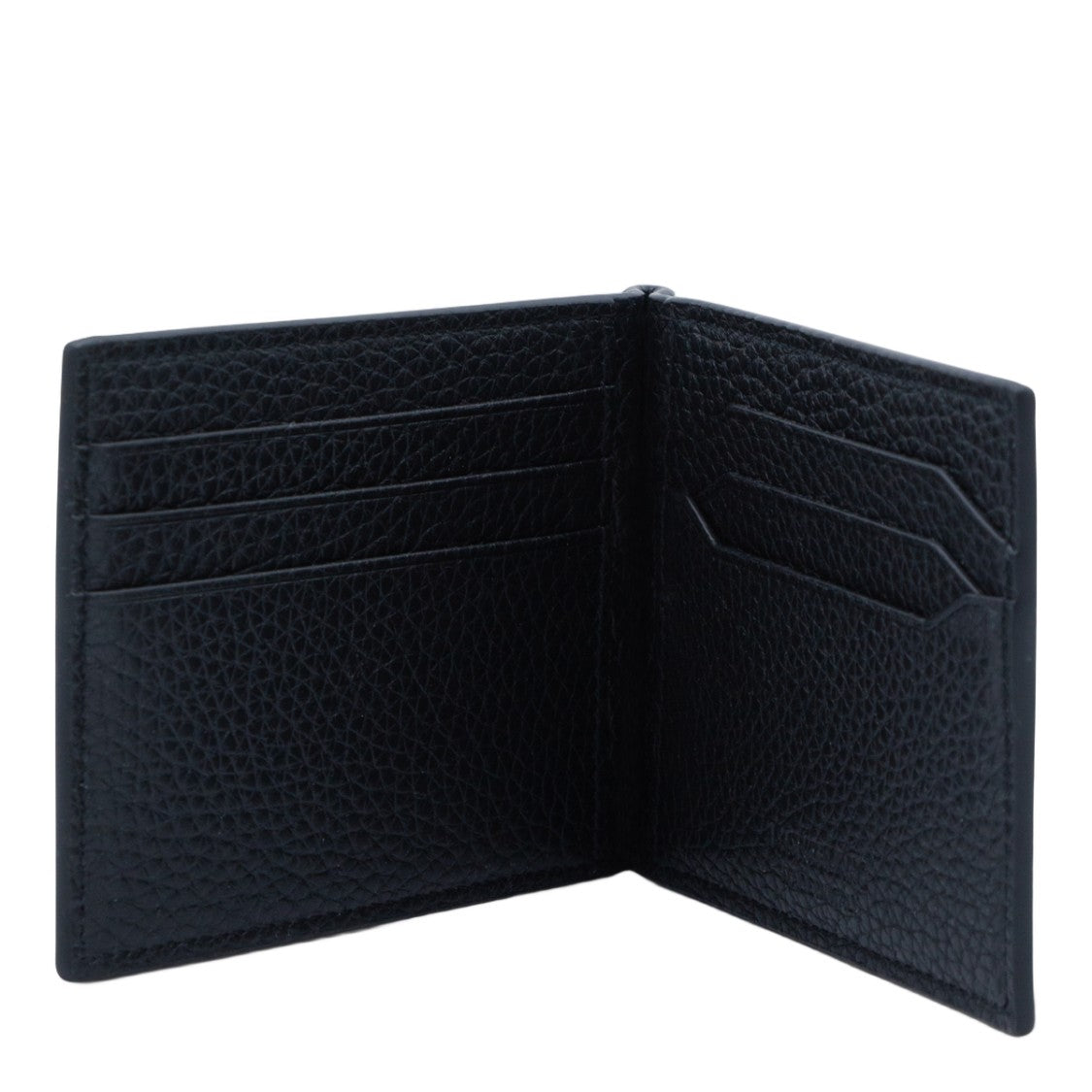 Montblanc Matte Black Minimalist Wallet With Timeless Design