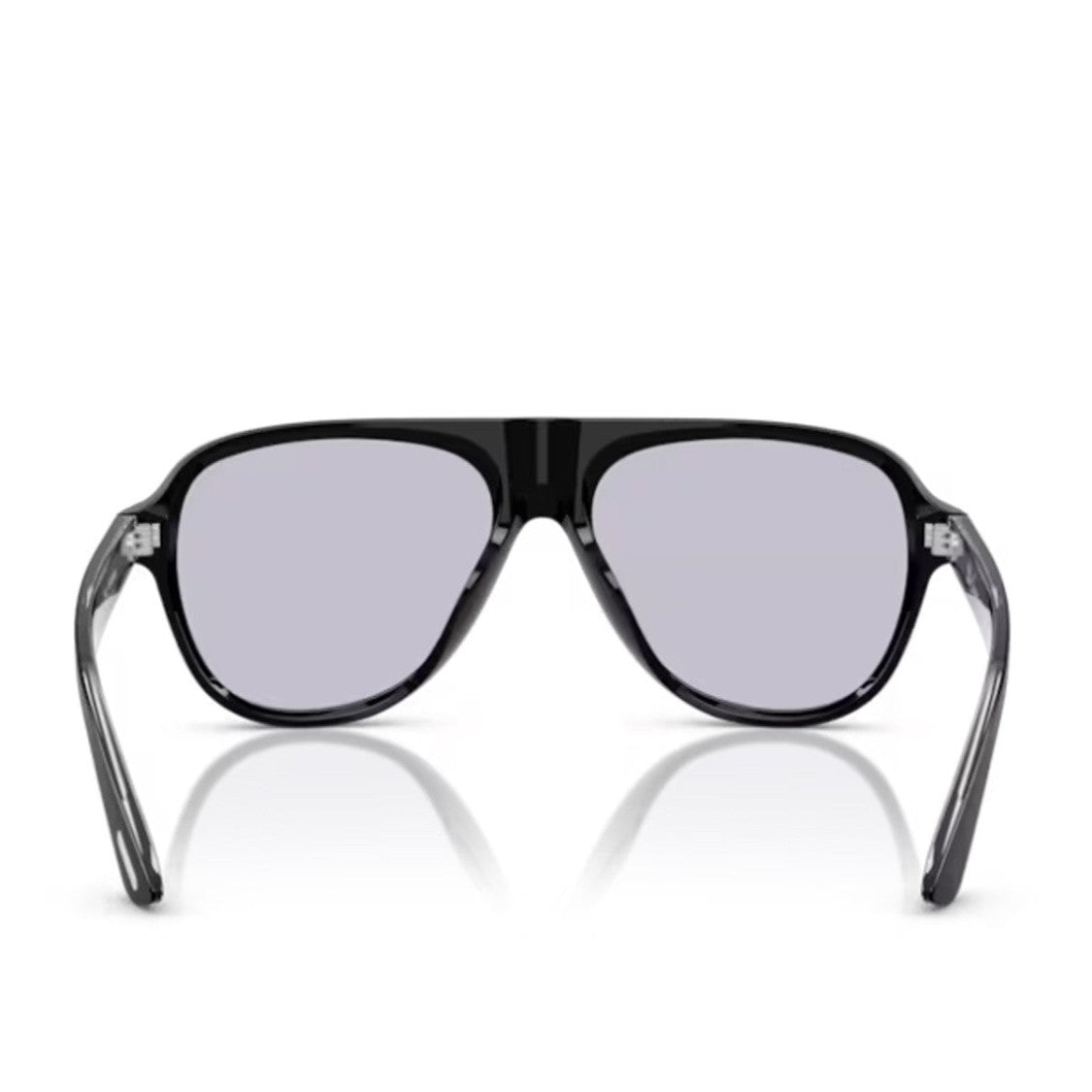 Oliver Peoples Black Paul Newman Acetate Oversized Aviator Sunglasses