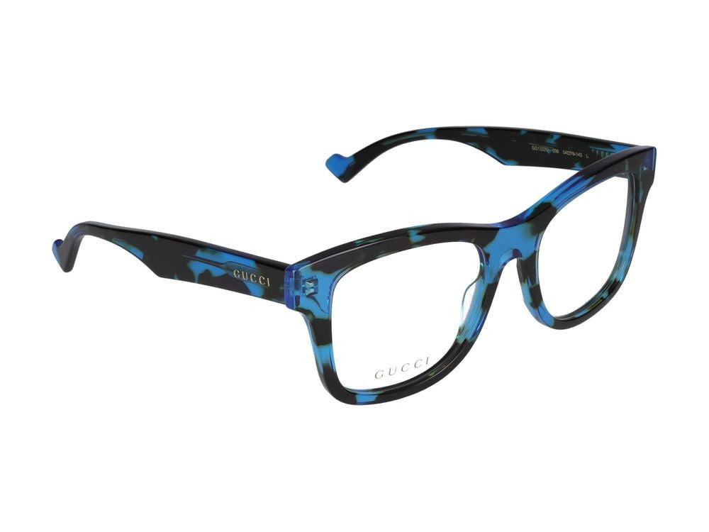 Gucci Havana Oversized Acetate Eyeglasses