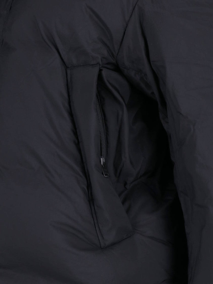 Y-3 Black Knot Detail Waterproof Down Jacket