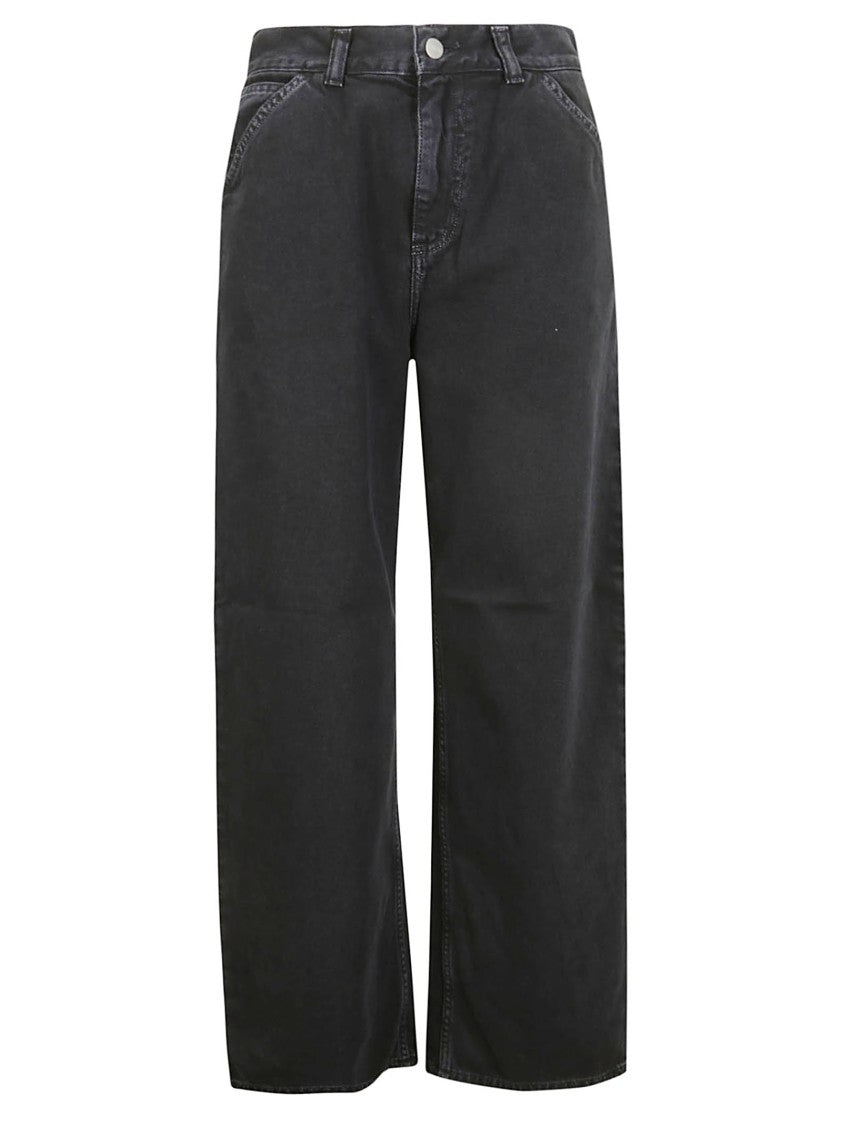 Carhartt Wip Wide-Leg Black Denim Jeans