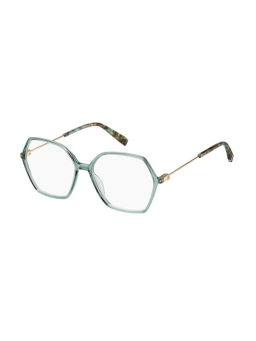 Tommy Hilfiger Green Th 2059 Geometric Translucent Frames