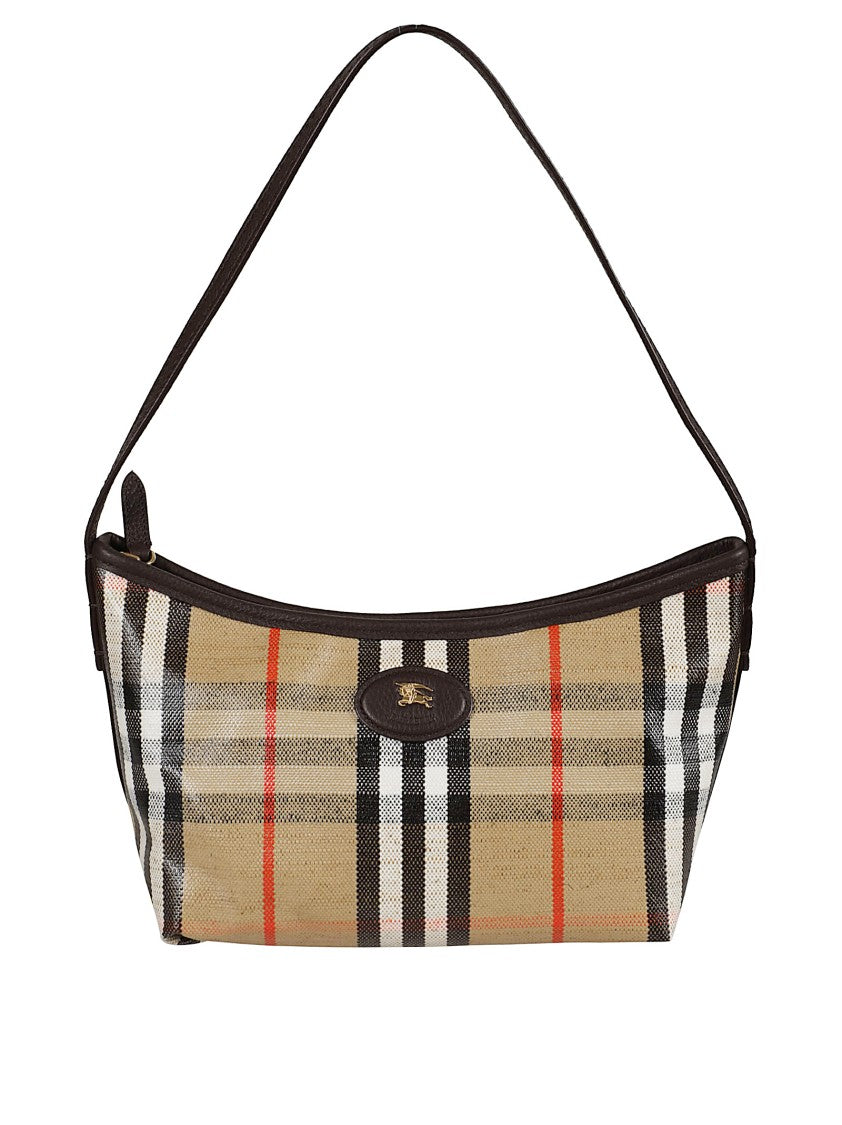 Burberry Compact Shoulder Bag In Sand Beige