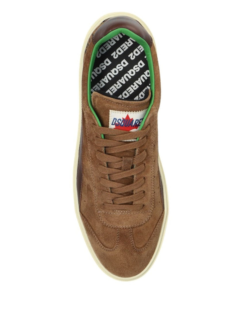 Dsquared2 Laced Sneaker With Patch With Logo