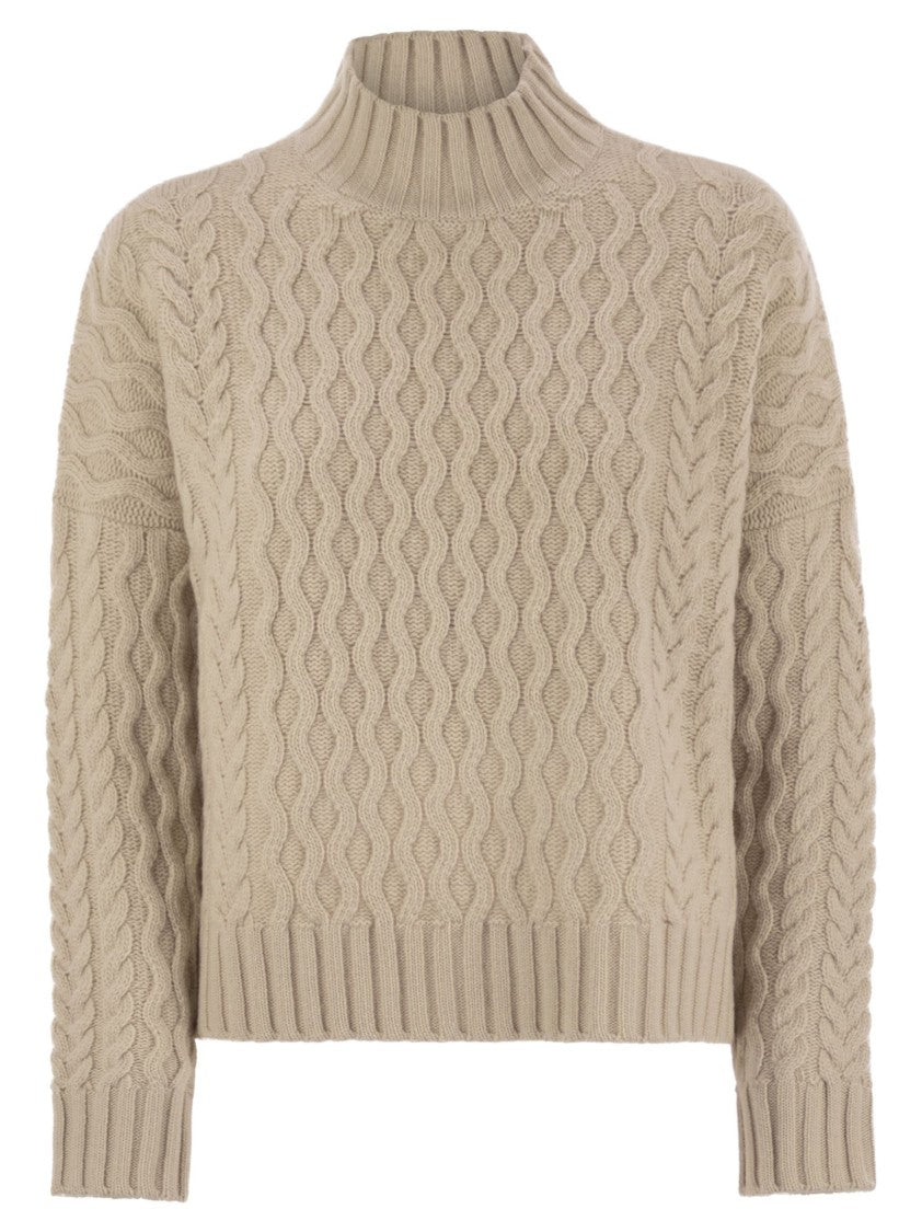 Max Mara Yard - Boxy Sweater In Wool Yarn