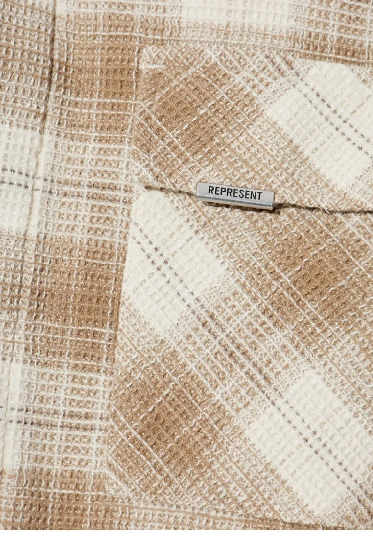 Represent Waffle Flannel Shirt