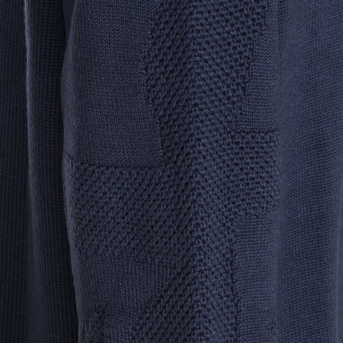 Premiata Textured Knit Sweater With Classic Crew Neckline