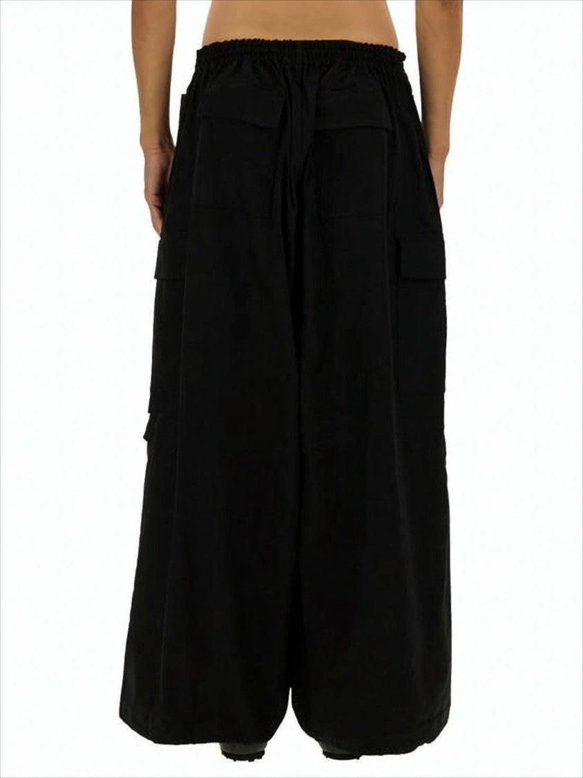 Y-3 Wide-Leg Casual Pants With Elastic Waistband