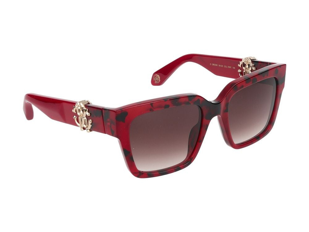 Roberto Cavalli Sunglasses Src040m 07Mt Square Red 54/20/140