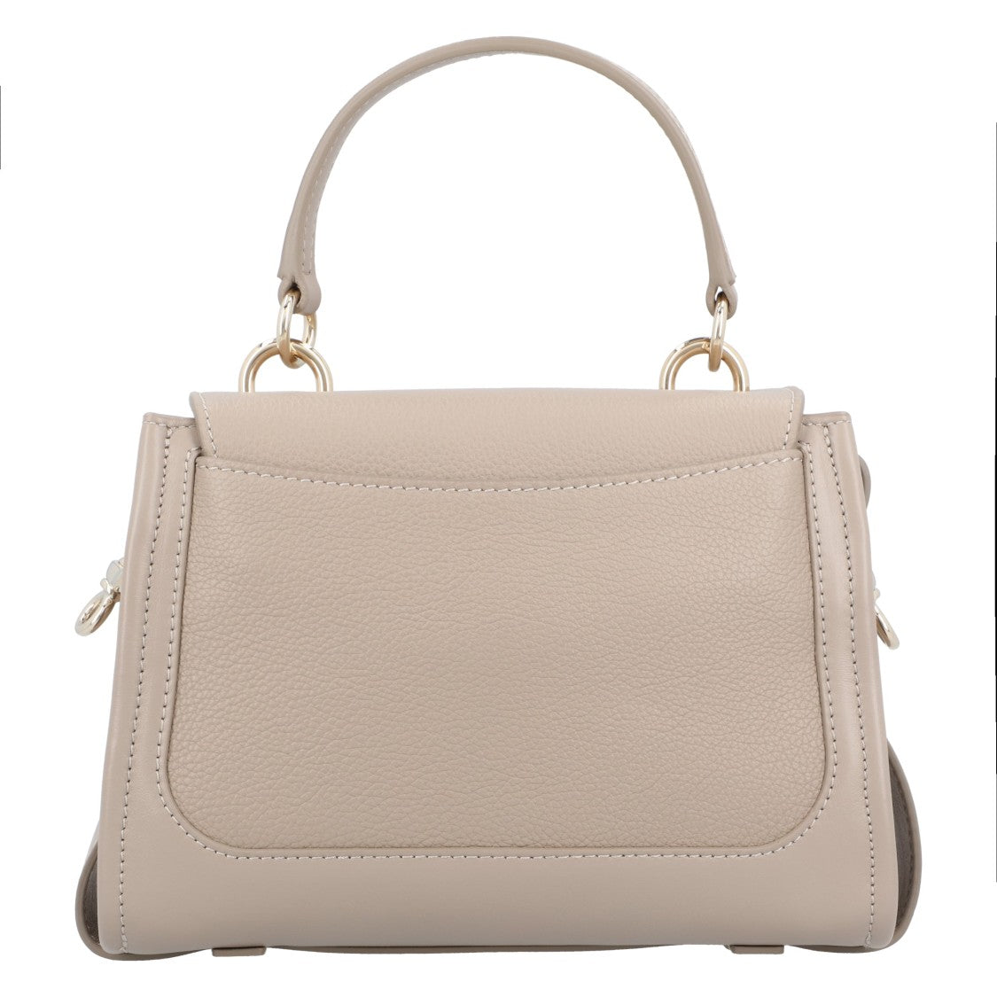 Chloé Mini Tess Day Bag In Grained & Soft Leather